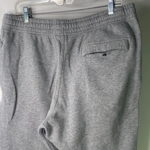 Nike Men's Size XL Gray Fleece Joggers - Comfortable Everyday Sweatpants - 1357 - Picture 7 of 12